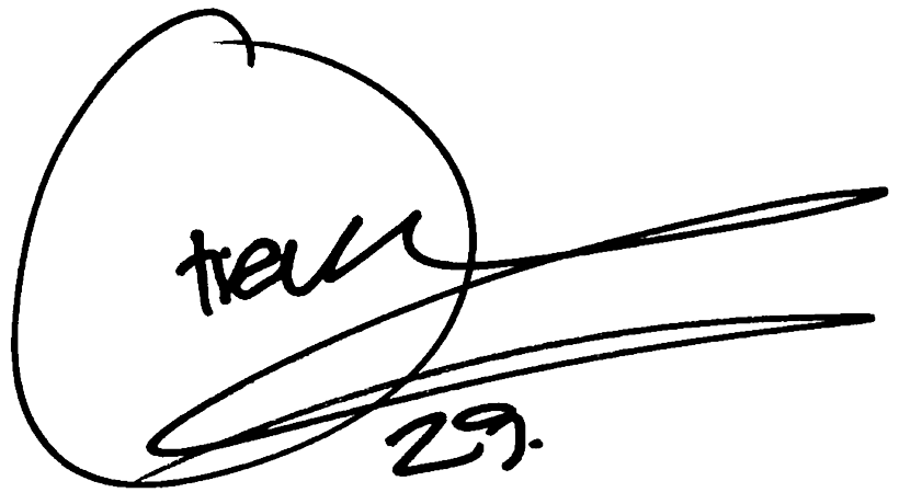 選手サインを紹介しています