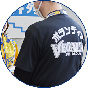 場内案内の様子