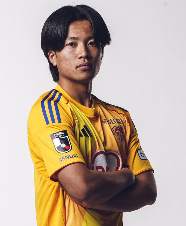 アカデミー出身 永井 大義選手の写真を紹介しています