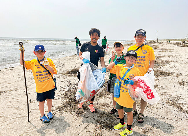 写真紹介 ビーチクリーンプロジェクト活動の様子