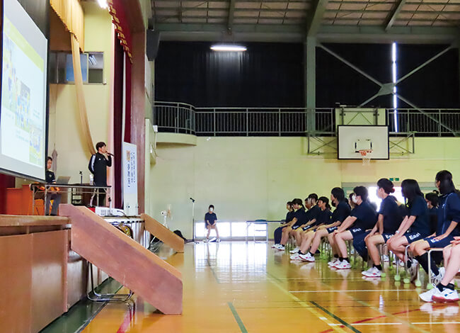 写真紹介 学校訪問パートナー活動の様子